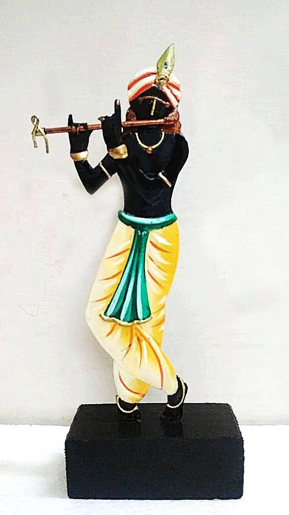 Krishna Playing Flute Artefact