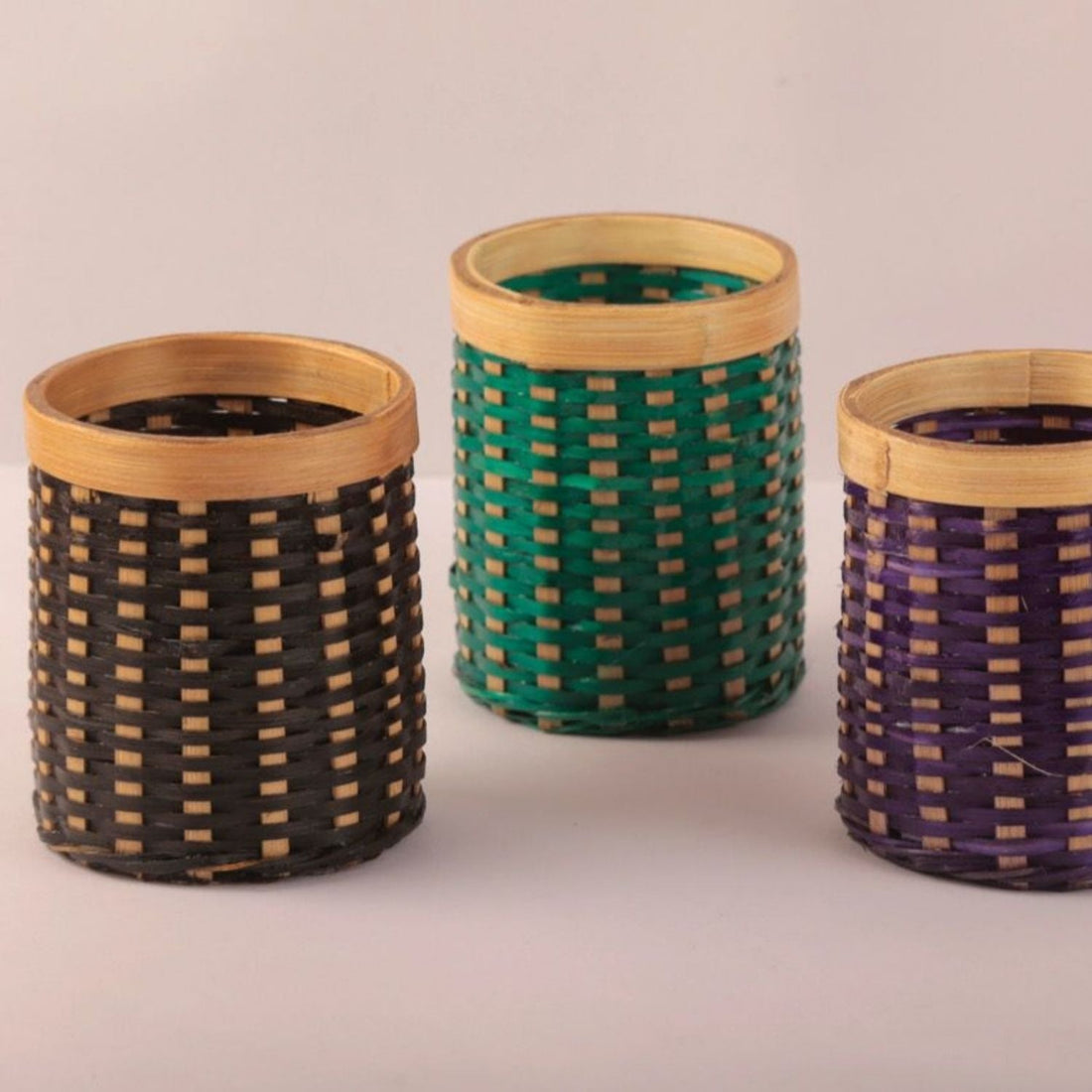Bamboo Pen Stand