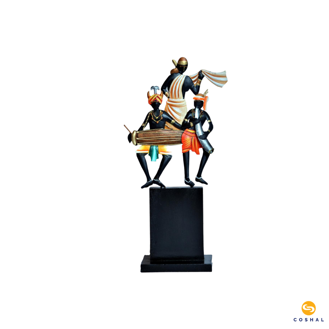 Coshal Wrought Iron Tribal Figures Metal For Mementos | Coshal | CM08