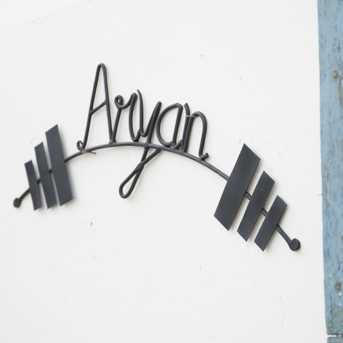 Name plate for a Gym Enthusiast