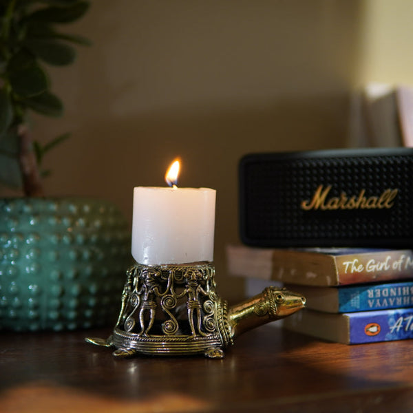 Tortoise Candle Stand
