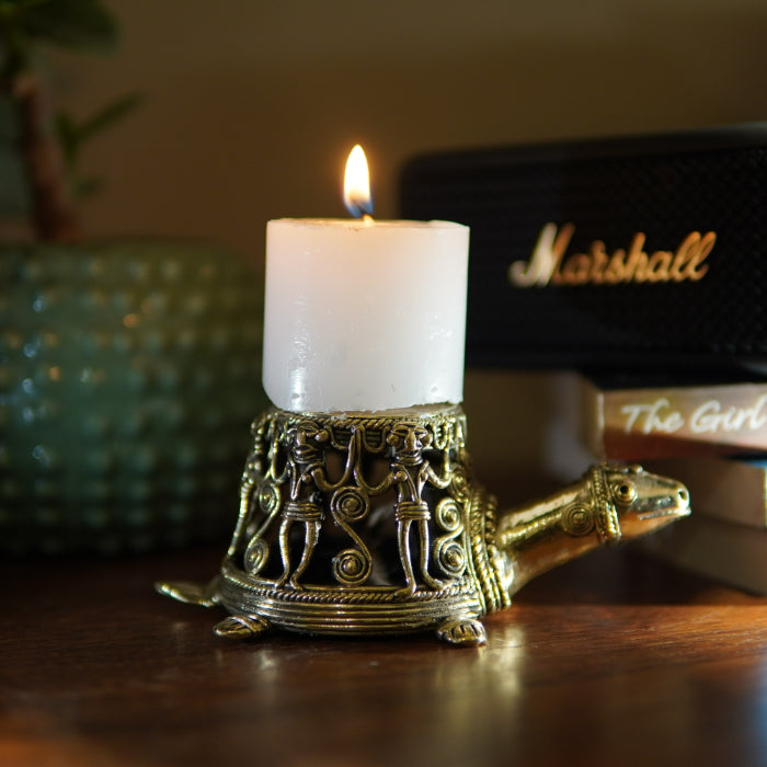 Tortoise Candle Stand
