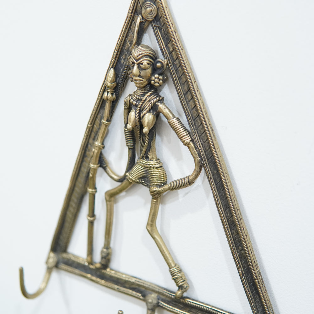 Triangle key holder