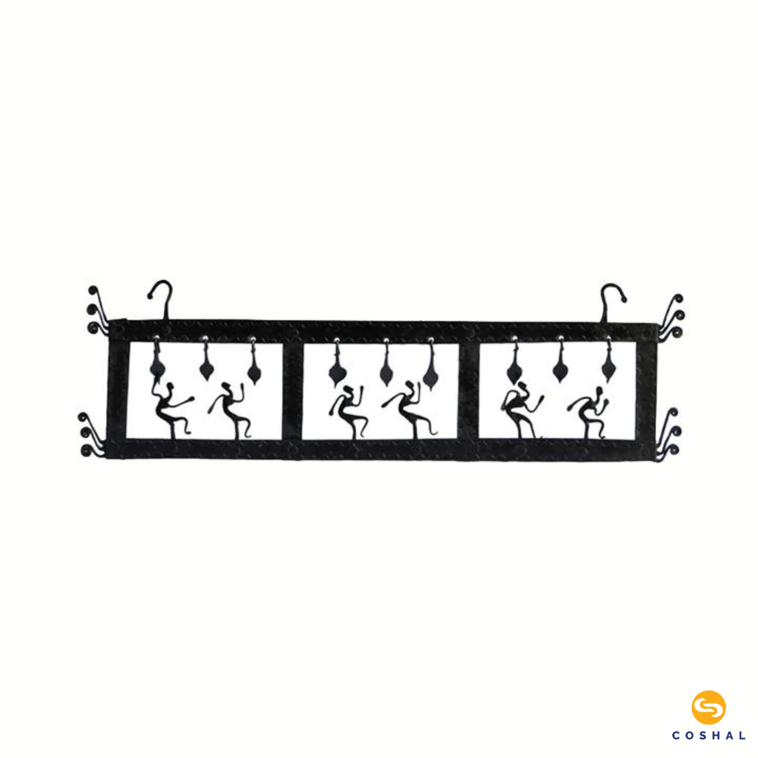Tribal Wall Hanging | Wrought Iron | Aesthetic Home Décor | Coshal | CI21