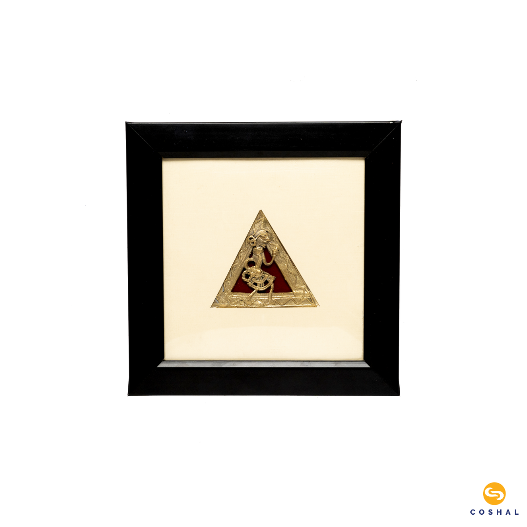 Wall Frame | Dhokra Brass Art | Wall and Home Decor | Coshal | CD33