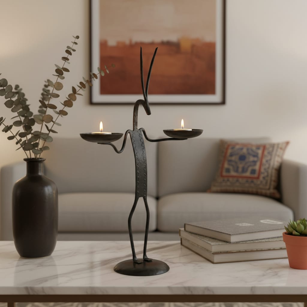 Deer Candle Stand