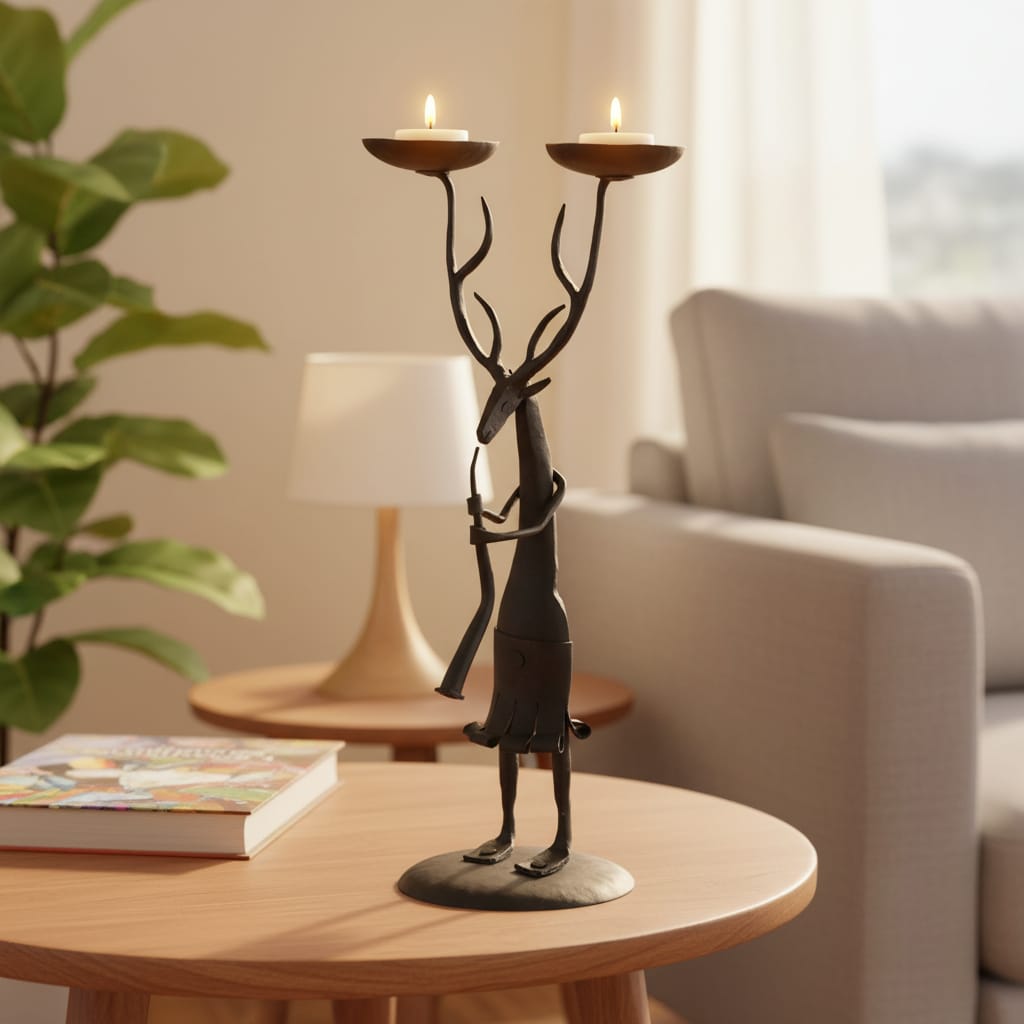 Deer Candle Stand